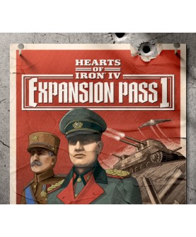 Hearts of Iron IV - Expansion Pass 1 DLC Steam Key GLOBAL